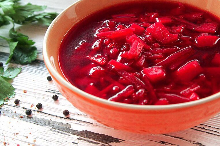 Vegetariánský Borsch