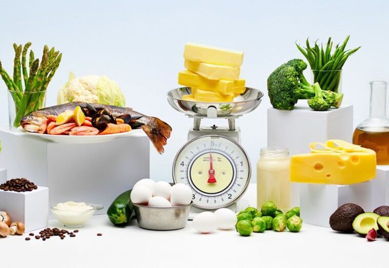 doporučené potraviny pro keto dietu